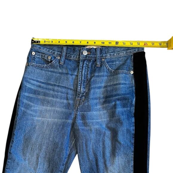 Madewell Blue Straight Leg Jeans - Picture 10 of 14